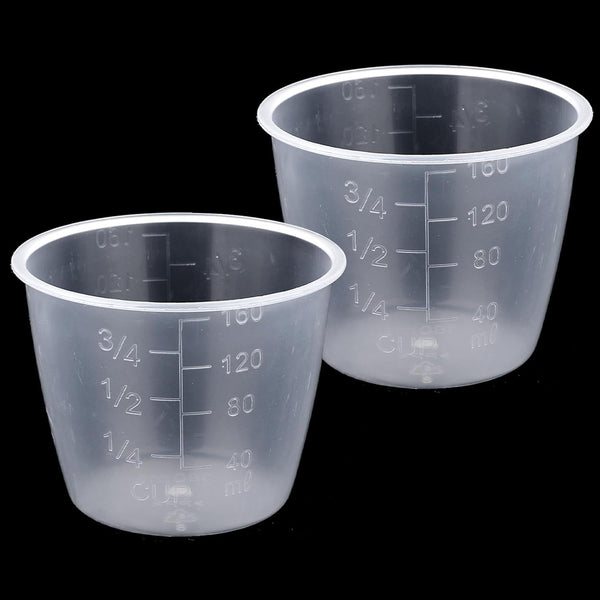 2PCS Rice Measuring Cup for Rice Cooker 160 Ml Plastic Transparent Rices Cooker Cup Small Laundry Measuring Rices Cups Replacement for Measuringe Dry Liquid Ingredient Measuringe Cups1
