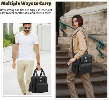 Lunch Bag & Lunch Box for Men Women - Large Double Deck Soft2