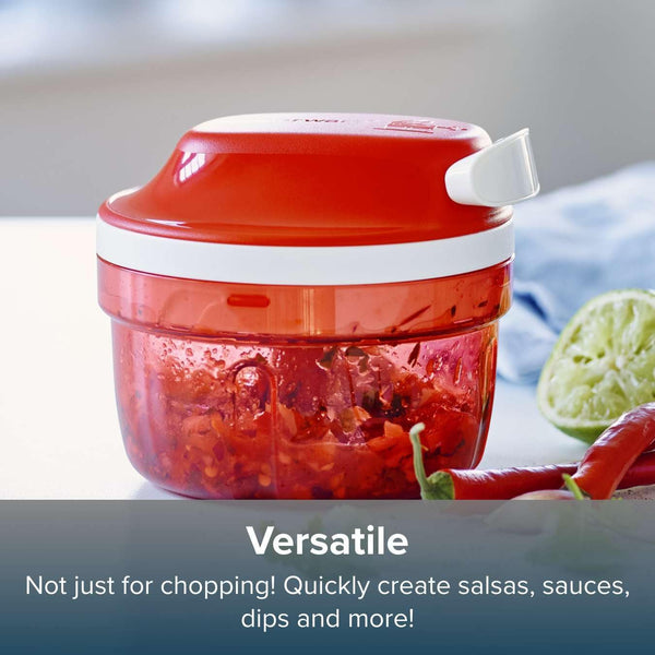 Power Chopper Mini - Manual Food Processor - 300Ml Capacity - No Electricity Needed - Ideal for Chopping Herbs, Nuts, Garlic, Vegetables - Food Preparation Accessory & Kitchen Gadget5