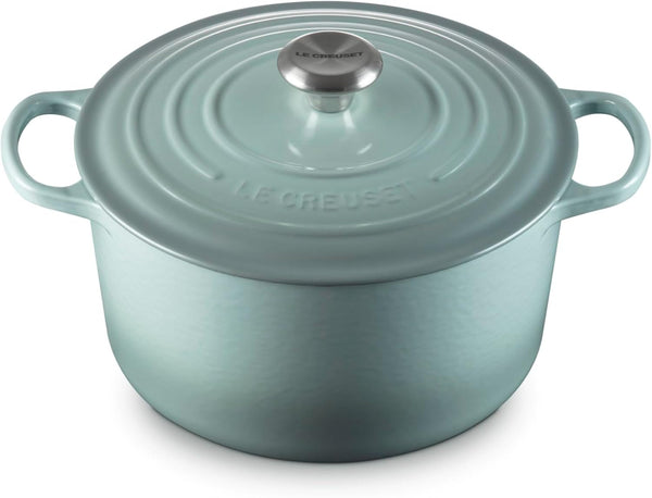 Le Creuset Enameled Cast Iron Signature Deep round Oven, 6.5 Qt., Sea Salt1