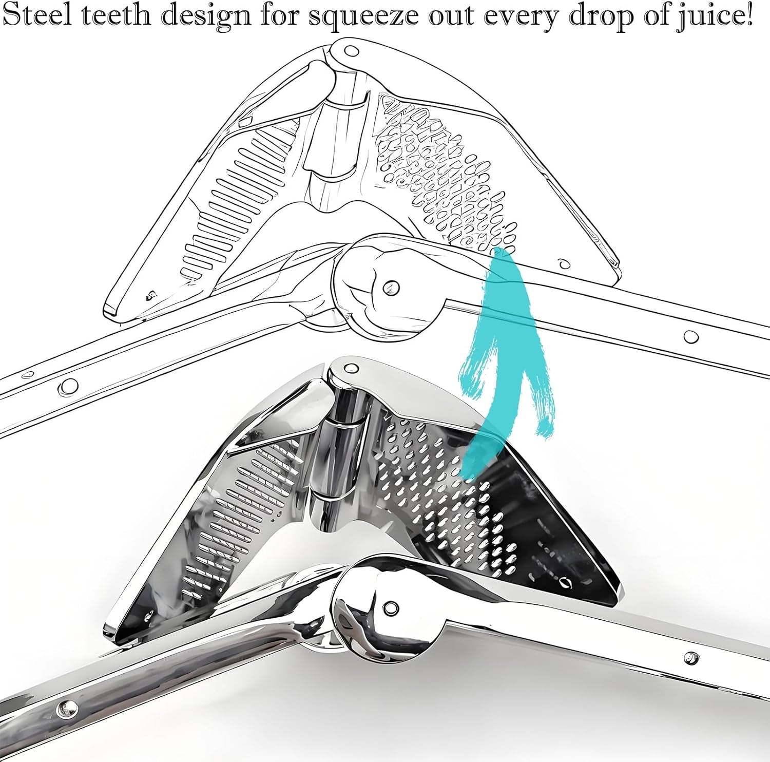 heavy-duty-lemon-squeezer-stainless-steel-max-extraction-manual-juicer-easy-squeeze-fold-flat-lime-citrus-handheld-juice-extractor