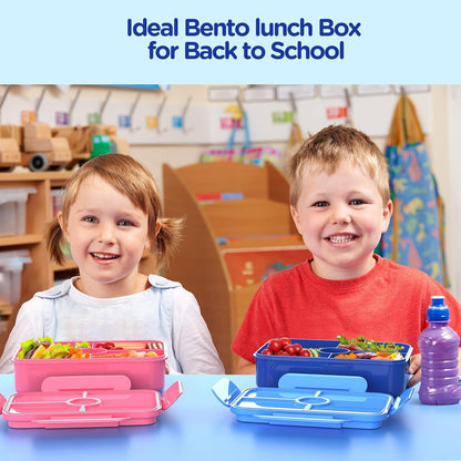 Bento Lunch Box for Kids - Leakproof Large Bento-Style Bento Boxes6