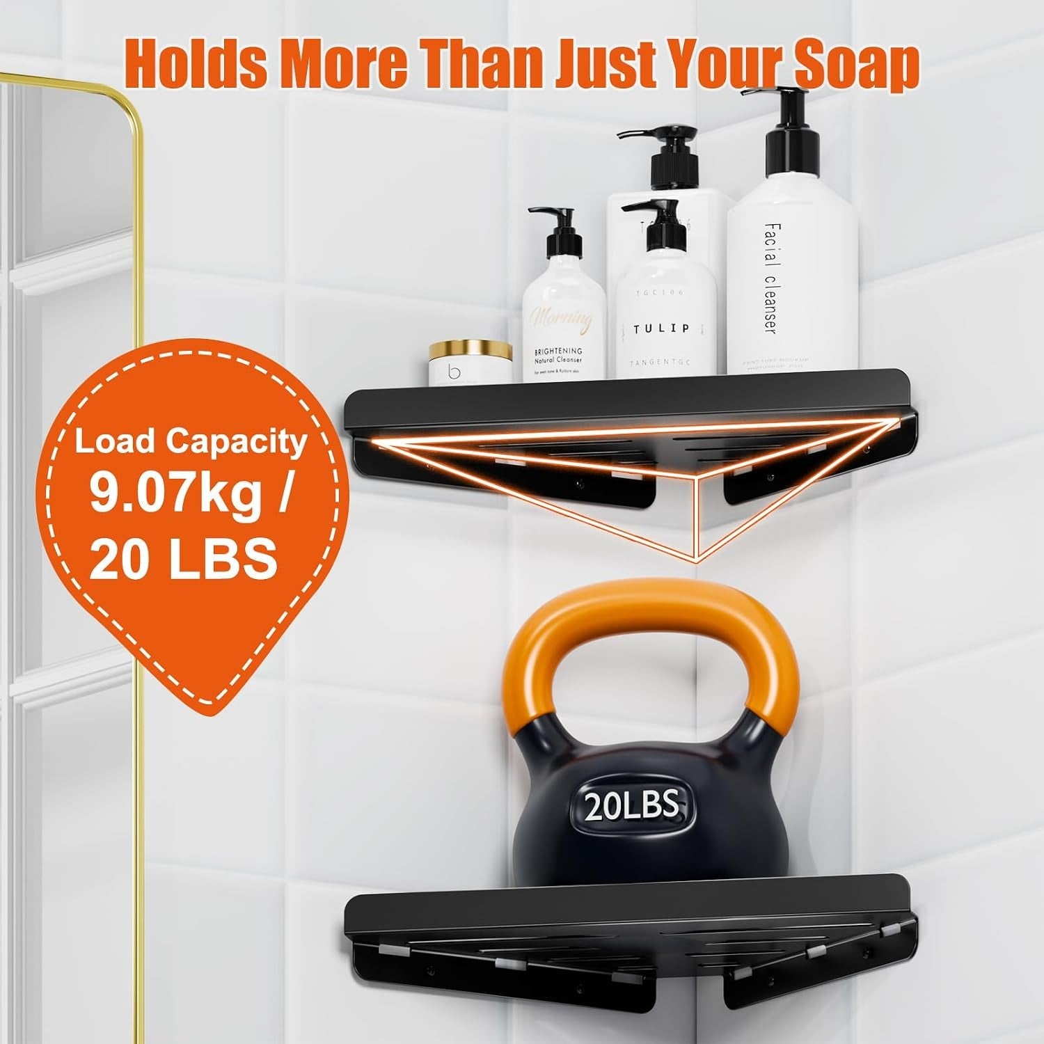 shower-caddy-storage-triangle-corner-shelf-with-adhesive-hook