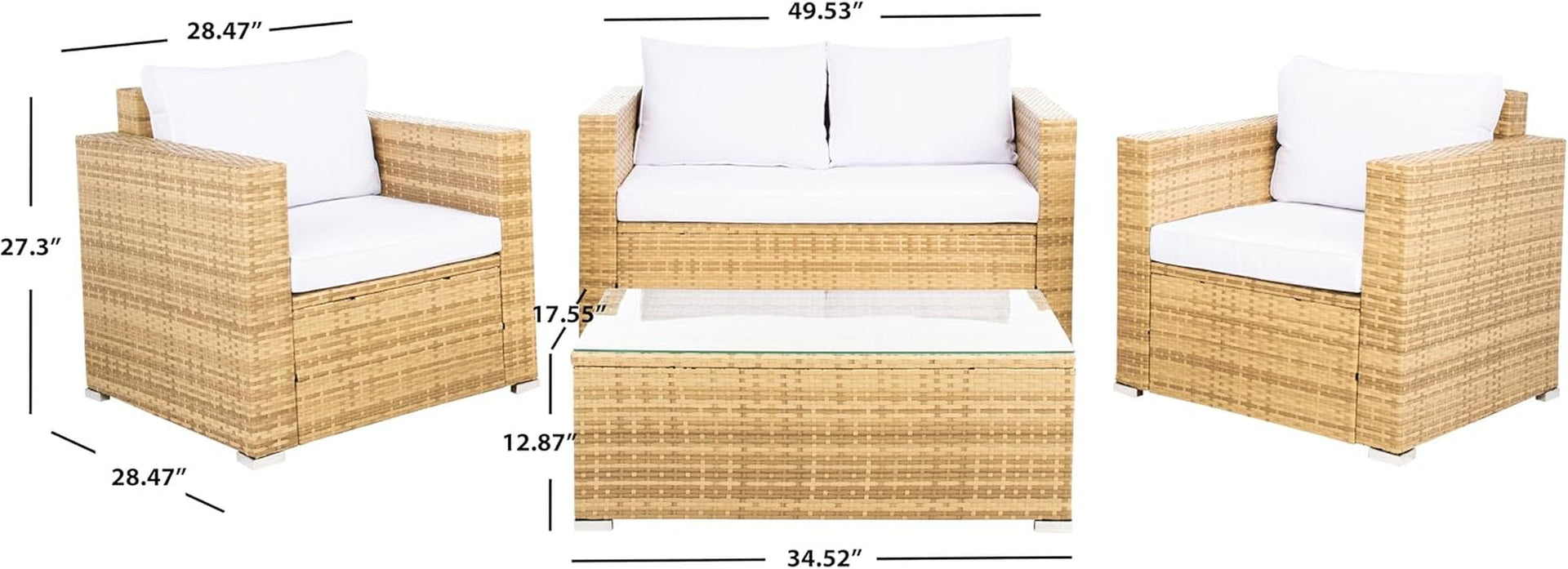 safavieh-outdoor-machie-4-piece-conversation-set-natural-white-steel-frame-with-cushion-lounge-chairs-bench-and-glass-top-table-ideal-for-patio-deck-porch-backyard-pat7508d