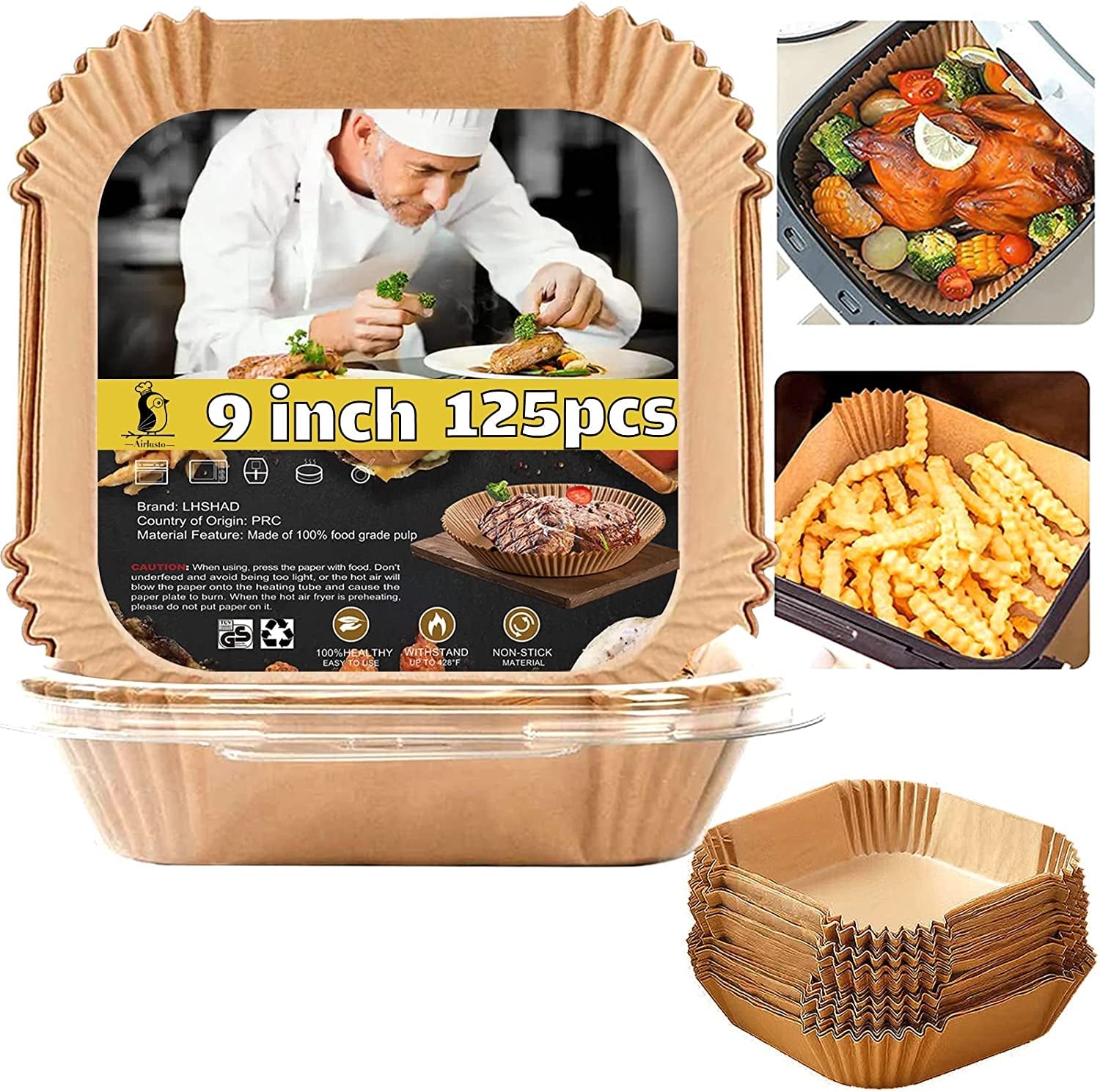 air-fryer-liners-disposable-9-inch-9-inch-air-fryer-liners-125-pcs-large-square-air-fryer-paper-liners-for-5qt-6qt-8qt-air-fryer-non-stick-parchment-paper-for-frying-baking