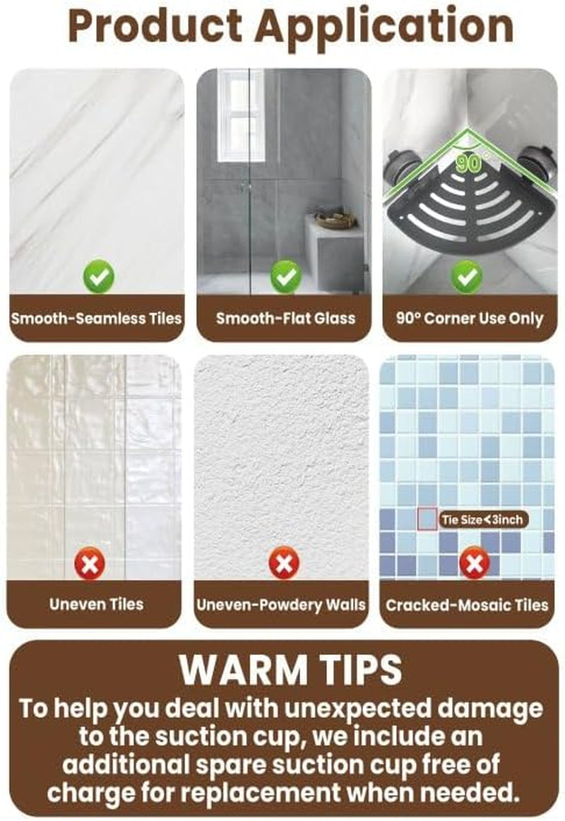 corner-shower-caddy-suction-cup-shower-shelves-with-hooks-no-drilling-powerful-upgrade-suction-bathroom-corner-organizers-and-storage-removable-waterproof-rustproof-shower-shelf-bathroom-decor