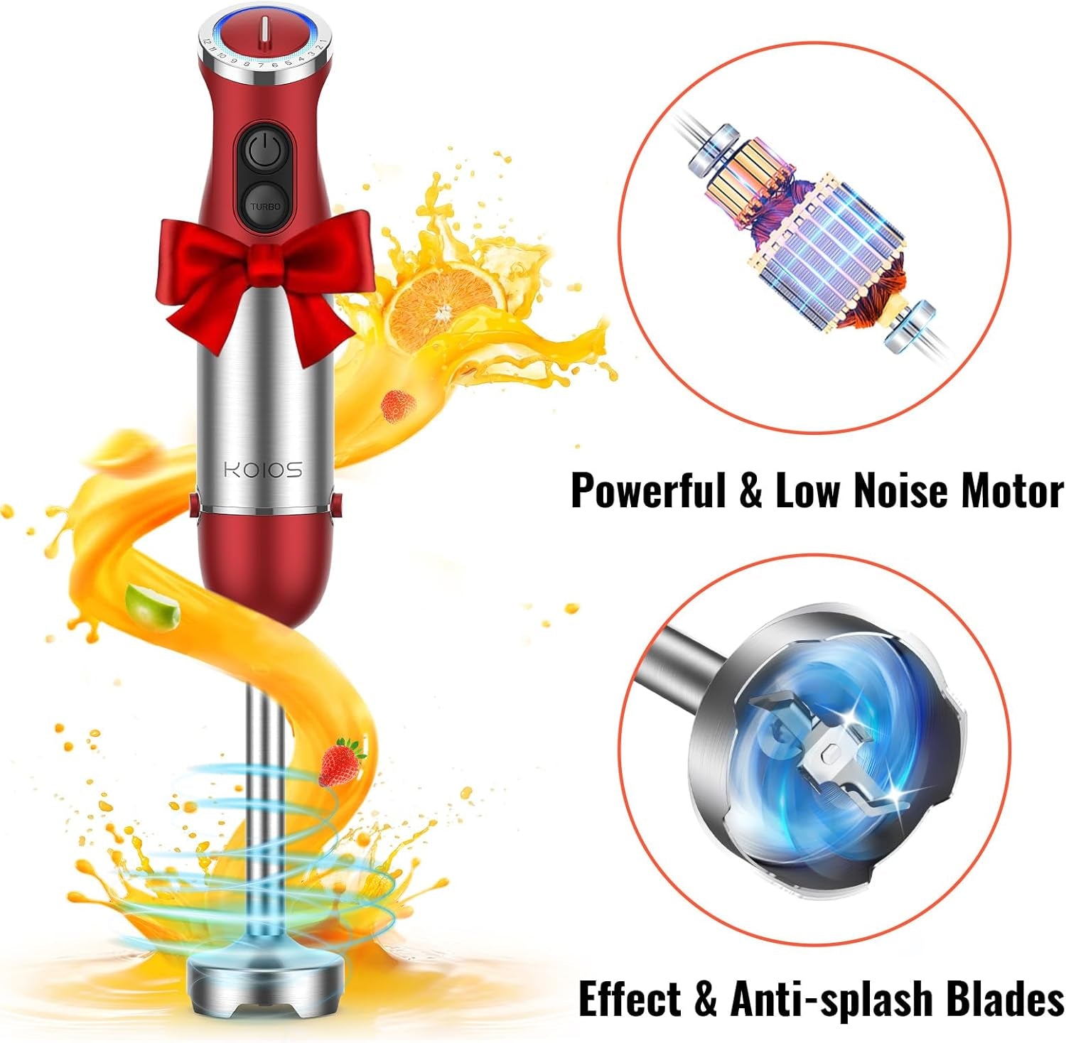 5-in-1-hand-immersion-blender-1000w-12-speed-handheld-blender-stick-with-copper-motor-stainless-steel-blade-600ml-mixing-beaker-500ml-food-processor-whisk-milk-frother-non-bpa-red