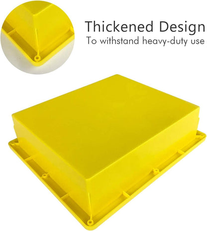 Shower Niche Ready for Tile 16" ×14" × 4" Bathroom Recessed Shower Niche Rectangle Leak Proof Shower Shelf Organizer for Shampoo & Toiletry Storage Yellow4