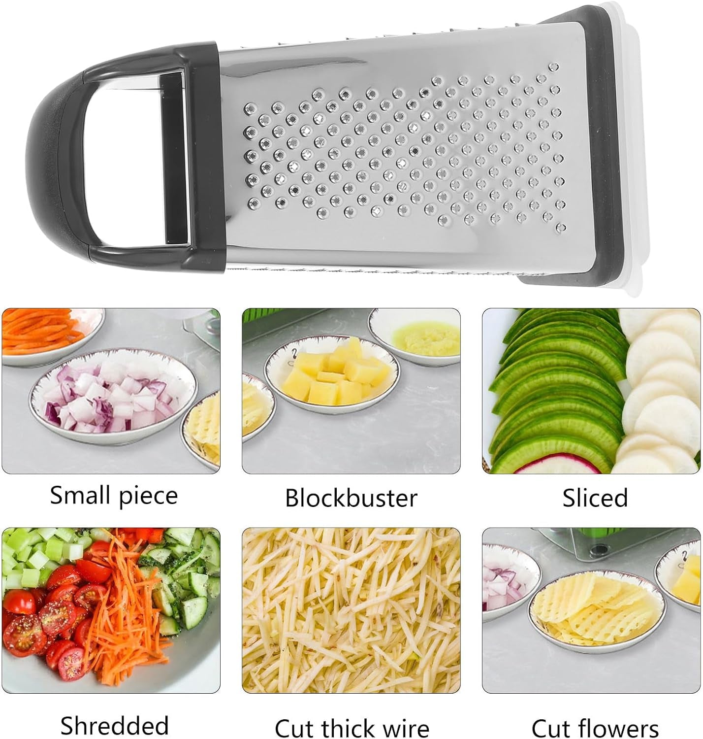 multifunctional-4-sided-stainless-steel-vegetable-grater-slicer-cutter-kitchen-tool-for-grating-shredding-and-slicing-sturdy-handheld-kitchen-supplies-for-food-preparation