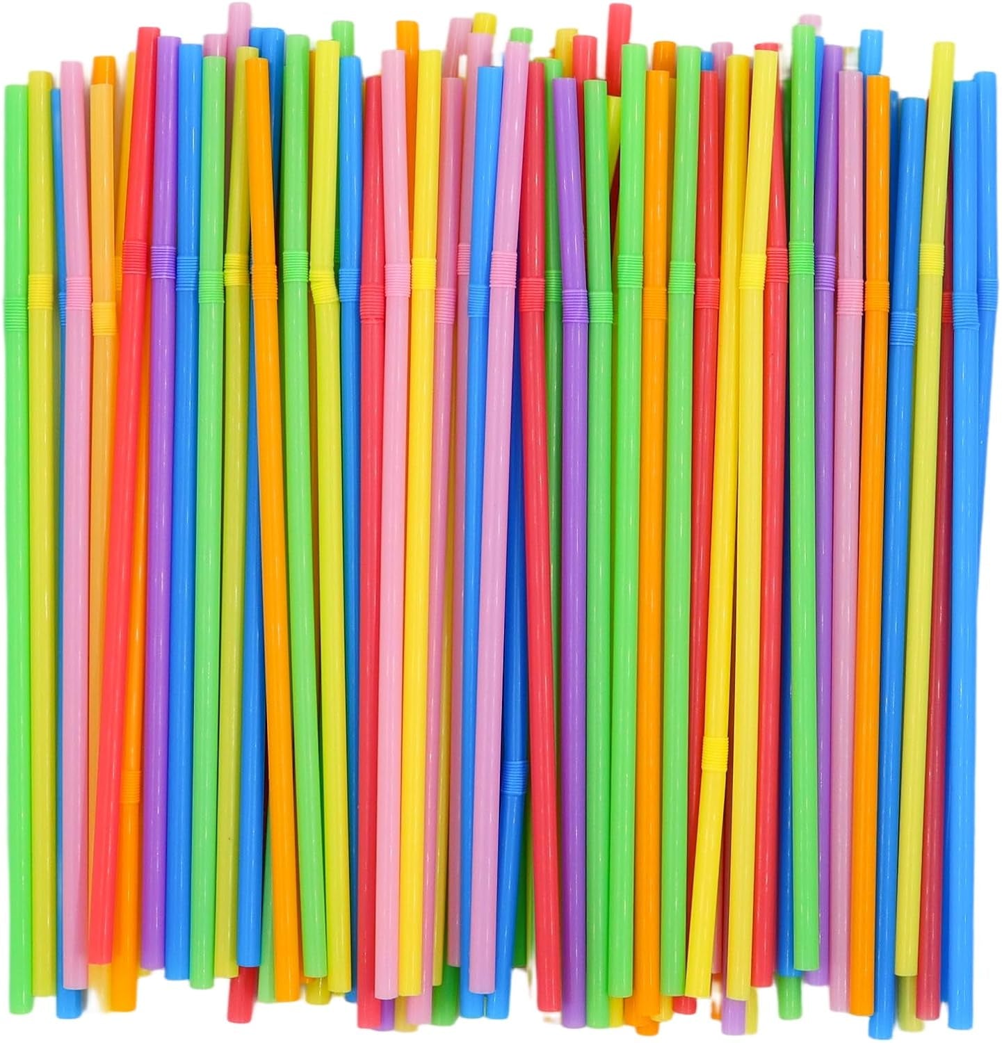 200-pack-8-5-high-multicolour-flexible-plastic-straws-bendable-disposable-drinking-straws-for-home-use-milk-juice-drinks
