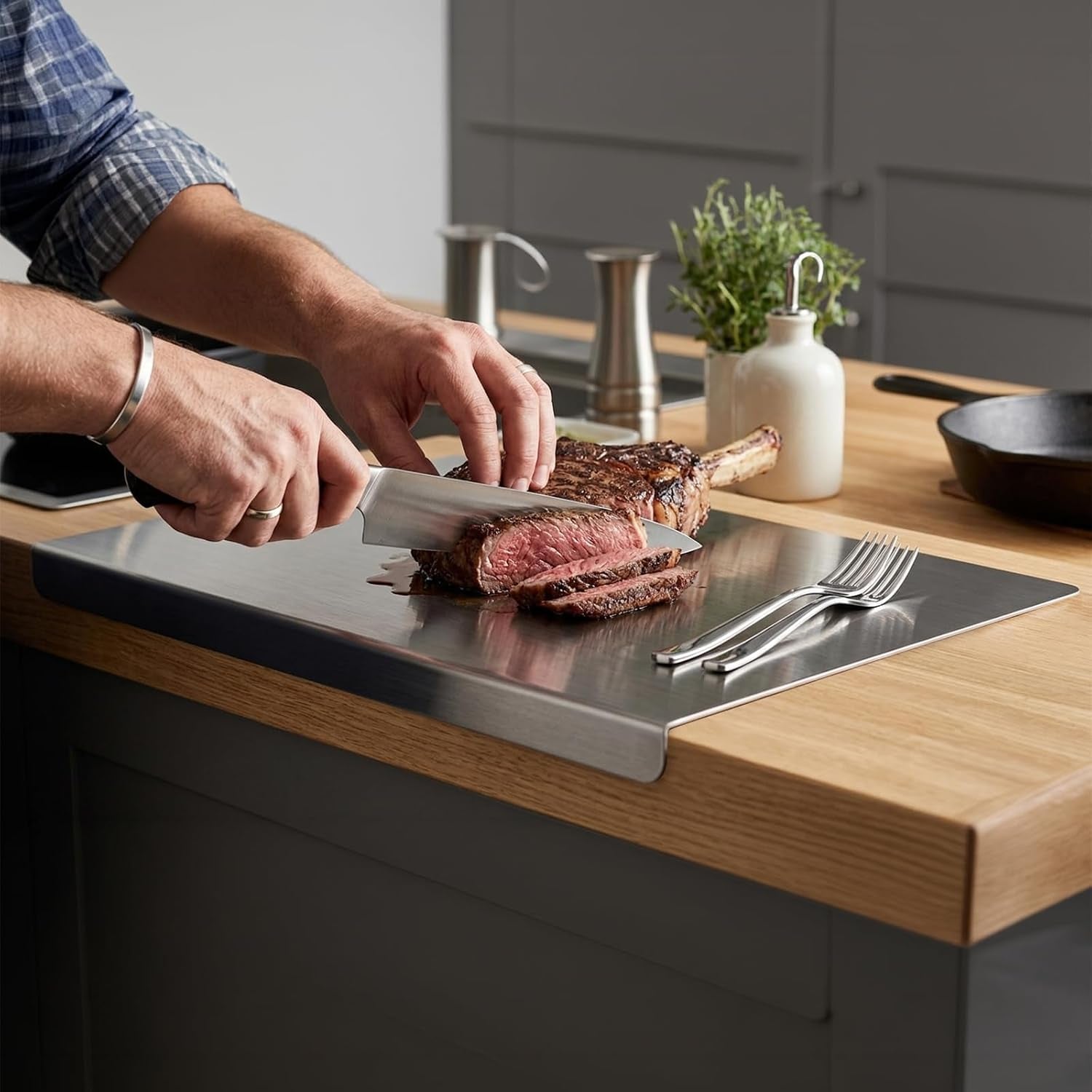 large-stainless-steel-cutting-board-with-counter-lip-food-grade-304-l-shaped-bread-board-for-kitchen-durable-easy-to-clean-15-7x11-8inch-suitable-for-meat-fruits-vegetables-bread-and-baking