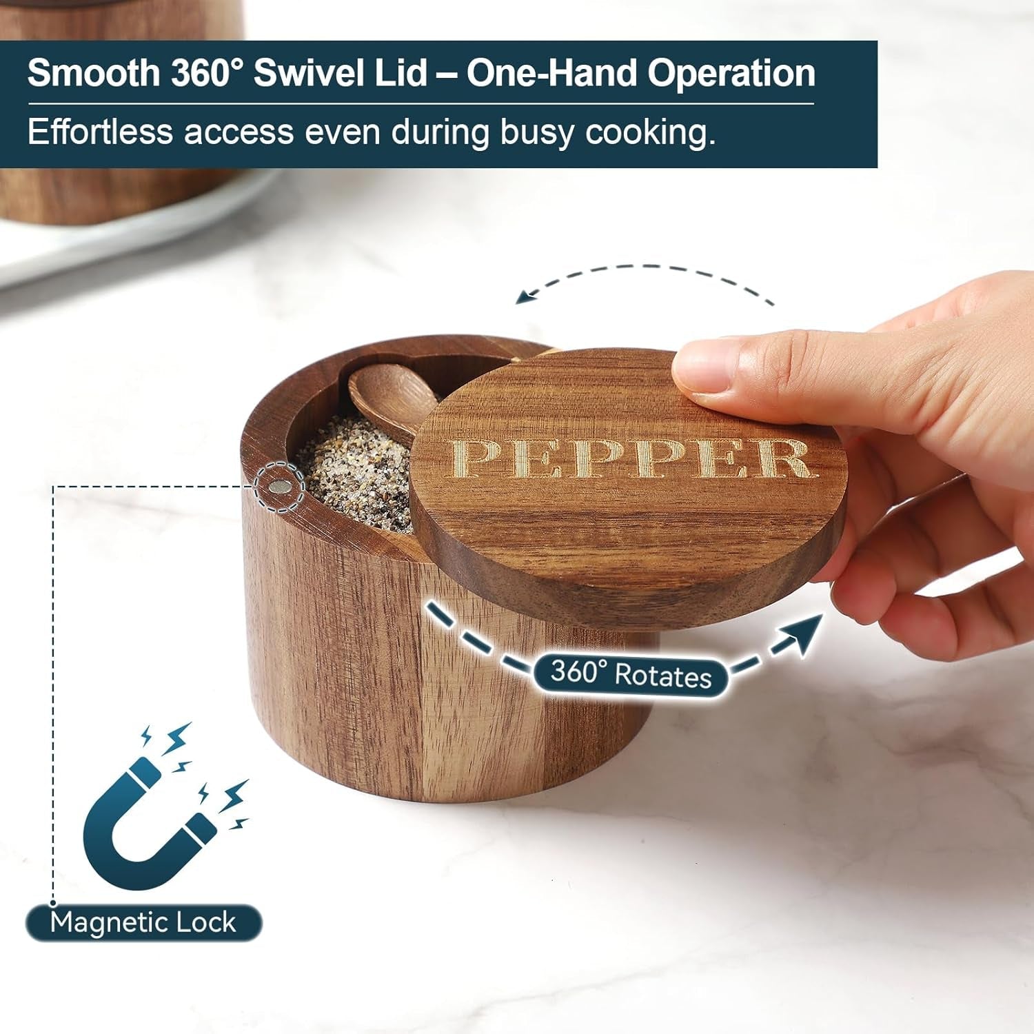 salt-cellar-elegant-salt-and-pepper-set-2pcs-acacia-wood-salt-container-with-built-in-spoon-swivel-lid-engraved-salt-pepper-box-salt-holder-for-countertop-seasoning-storage