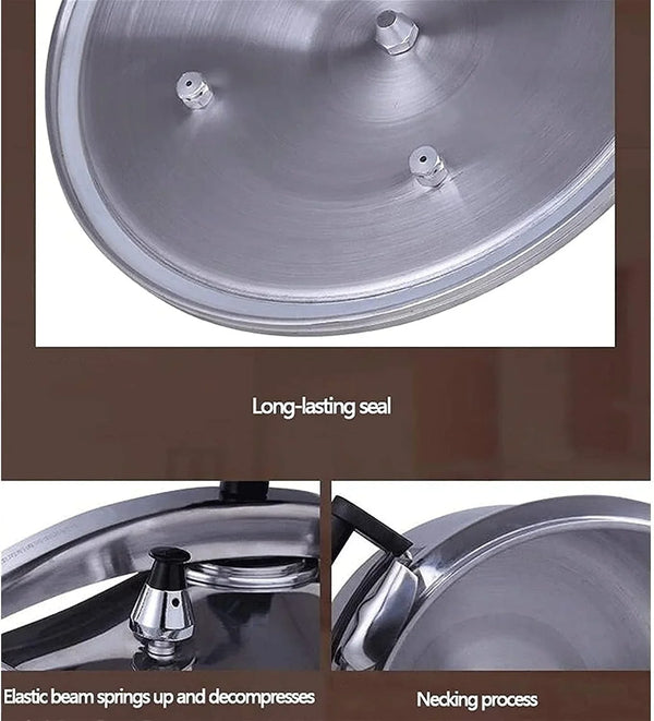 3L-80L Pressure Cooker, Aluminum Alloy Pressure Cooker, Explosion-Proof Large-Capacity Pressure Cooker, Explosion-Proof Gas Pressure Cooker, Etc. (Size : 80L)7