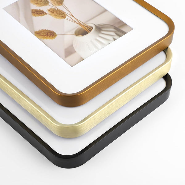11X14 Bronze Aluminum Picture Frame Mat for 8X109