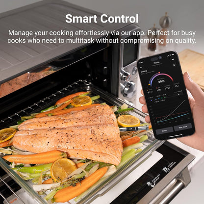 Sub-1G Wireless Meat Thermometer, 2 Probes Wifi Thermometer | 3000FT Open Range, Smart App + Base Control, 6 Sensor NIST ±0.5°F Accuracy, BBQ Smoker Grill Oven, Brisket Steak Turkey Pork4