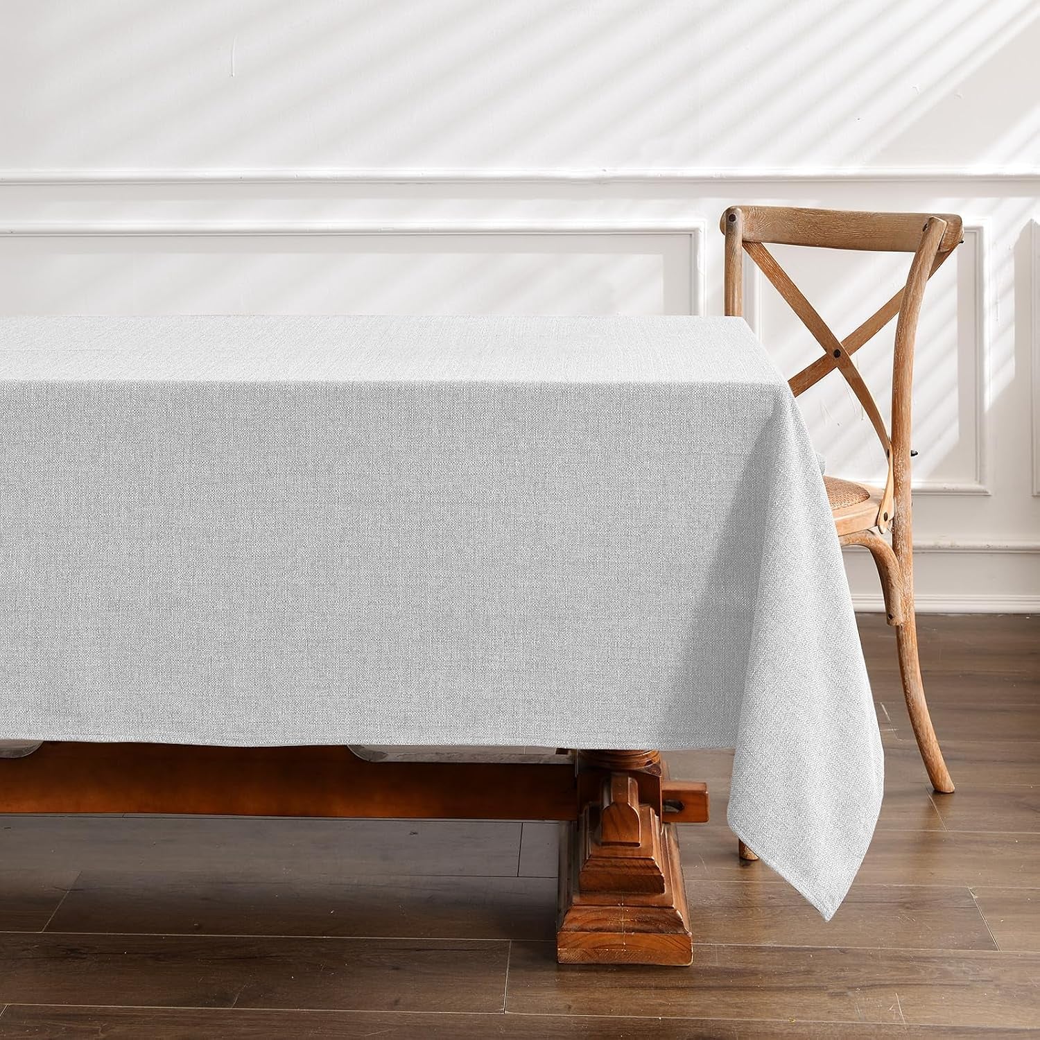 gray-tablecloth-rectangle-55x71-inch-waterproof-wipeable