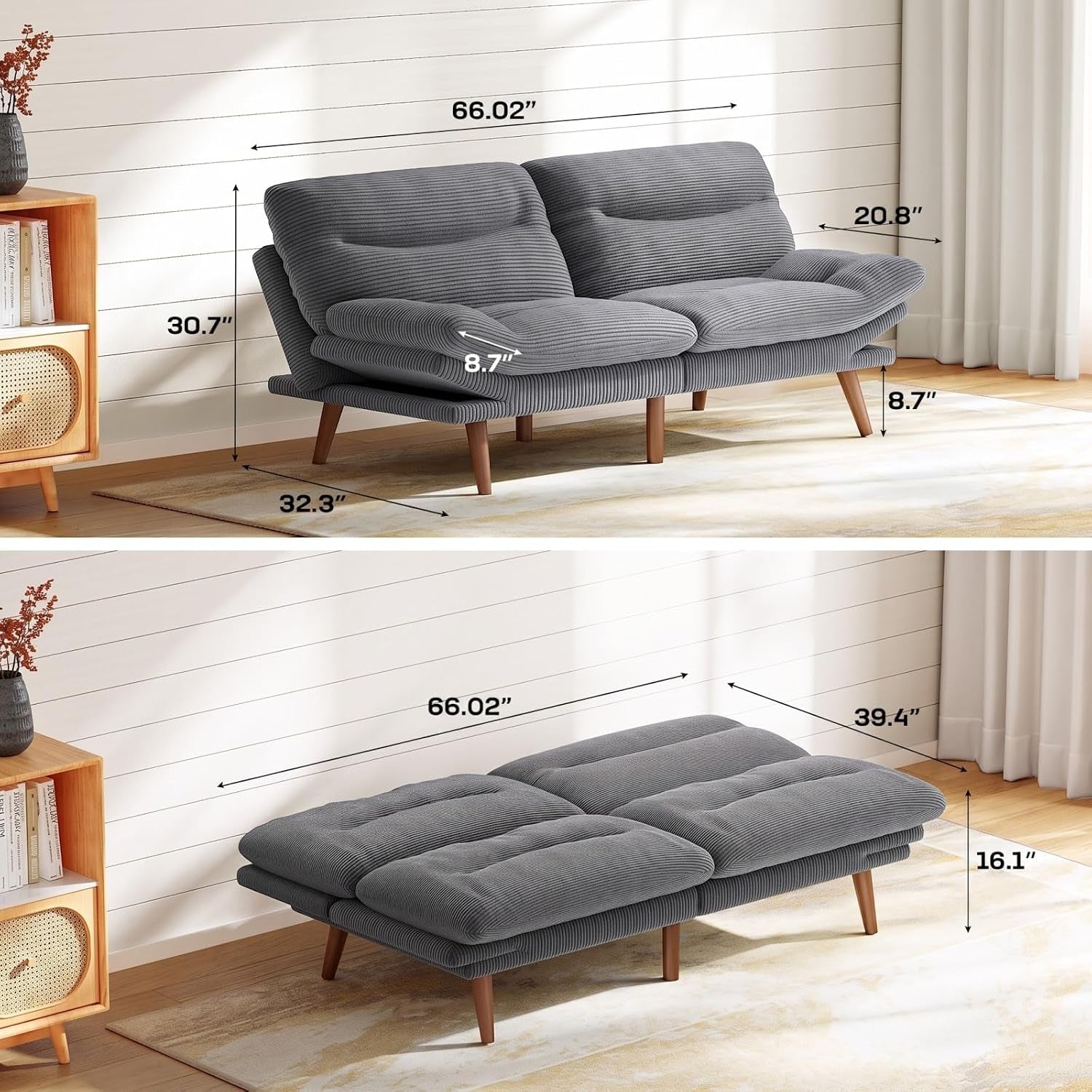 66-02-futon-sofa-bed-convertible-corduroy-futon-couch-with-adjustable-backrest-armrests-small-sleeper-sofa-loveseat-for-living-room-apartment-office-grey