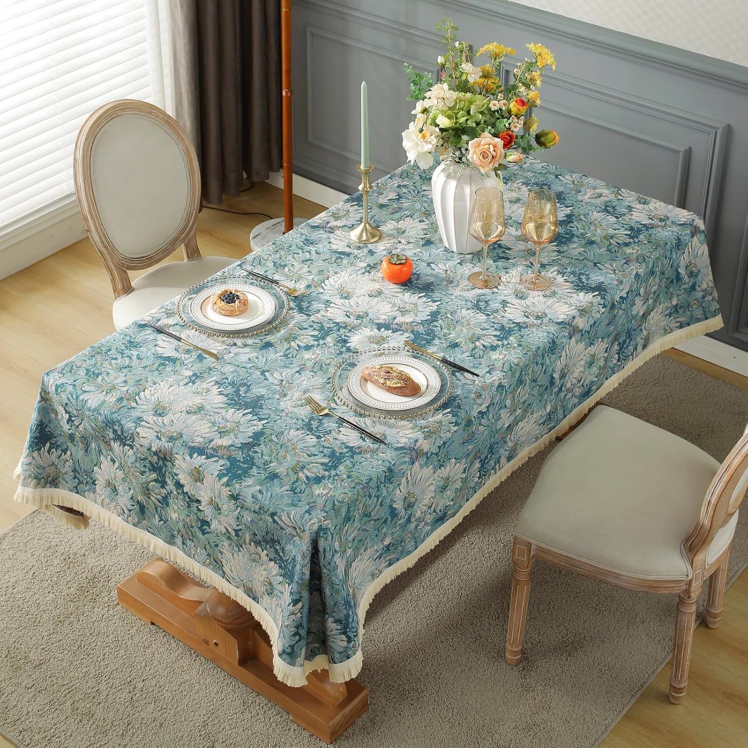 cotton-linen-tablecloth-for-rectangle-tables-78x54-inch