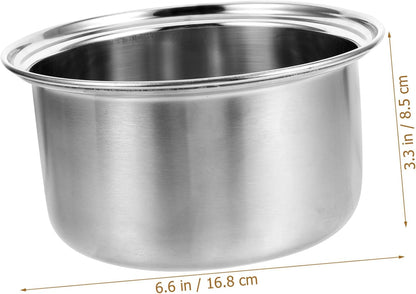 Stainless Steel Cooking Pot Liner 6.61 Inch Pot Liner for Induction Cookers Soup for Hot Stews and Kitchen Use Compact Inner Stock2