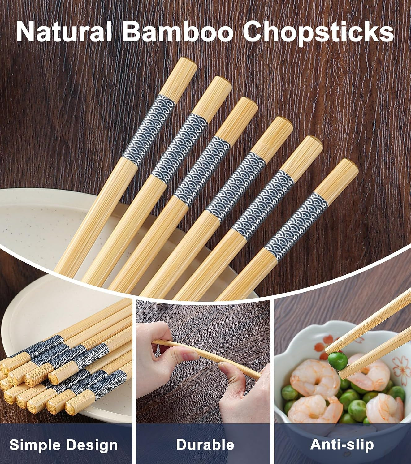 10pairs-bamboo-chopsticks-reusable-dishwasher-safe-non-slip-chinese-9-45in