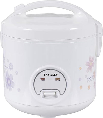 Automatic Rice Cooker & Food Steamer 10 Cup, White (TRC-10RS)1