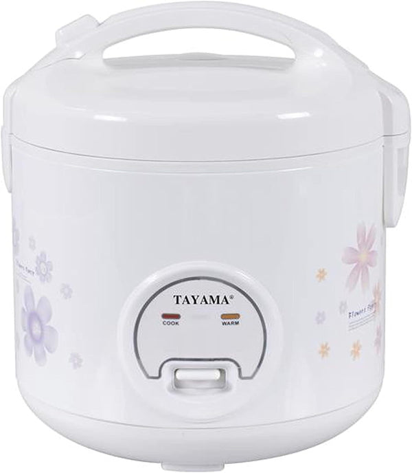 Automatic Rice Cooker & Food Steamer 10 Cup, White (TRC-10RS)1