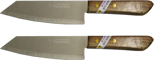 Set of 2  Brand Deba Style Flexible Stainless Steel Knives # 171.1