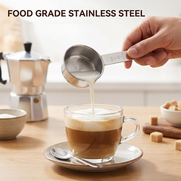 1/4 Cup Measuring Scoop, 60 Ml Stainless Steel Cups5