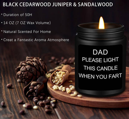 Gift for Dad, Fathers Day Birthday Christmas Dad Candle Gifts2