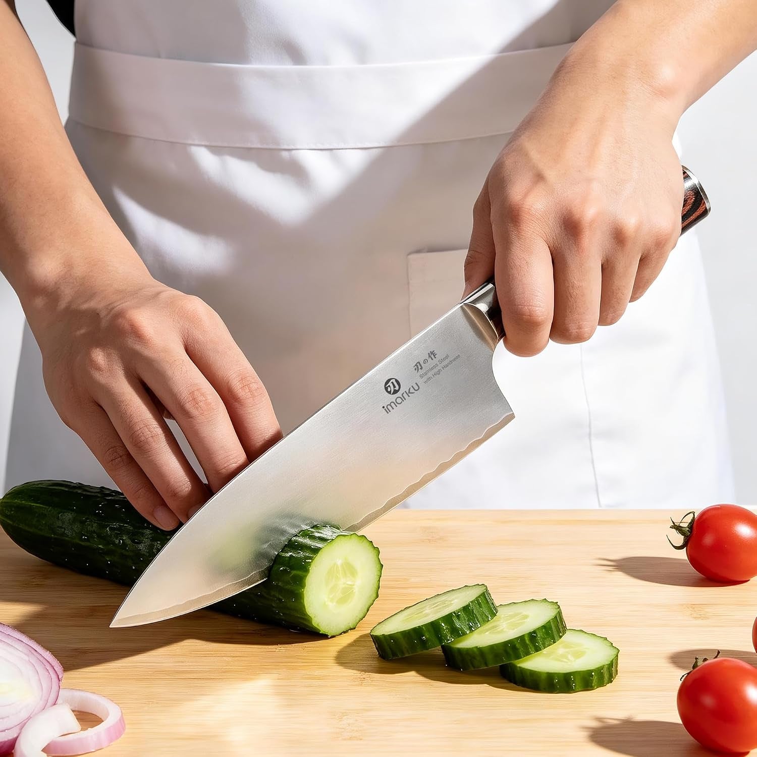 8-5-inch-pro-chef-knife-triple-layer-composite-blade-japanese-knife