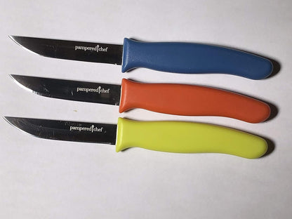 SET of #3 KITCHEN PARING KNIFE SET. # 1000351