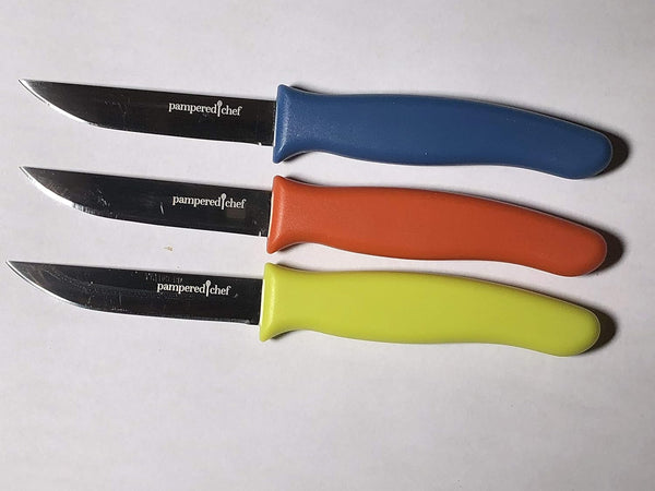 SET of #3 KITCHEN PARING KNIFE SET. # 1000351