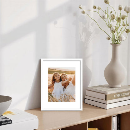 11X14 Picture Frame, Real Glass, 11 X 14 Solid Wood Frame, 1 Pack6