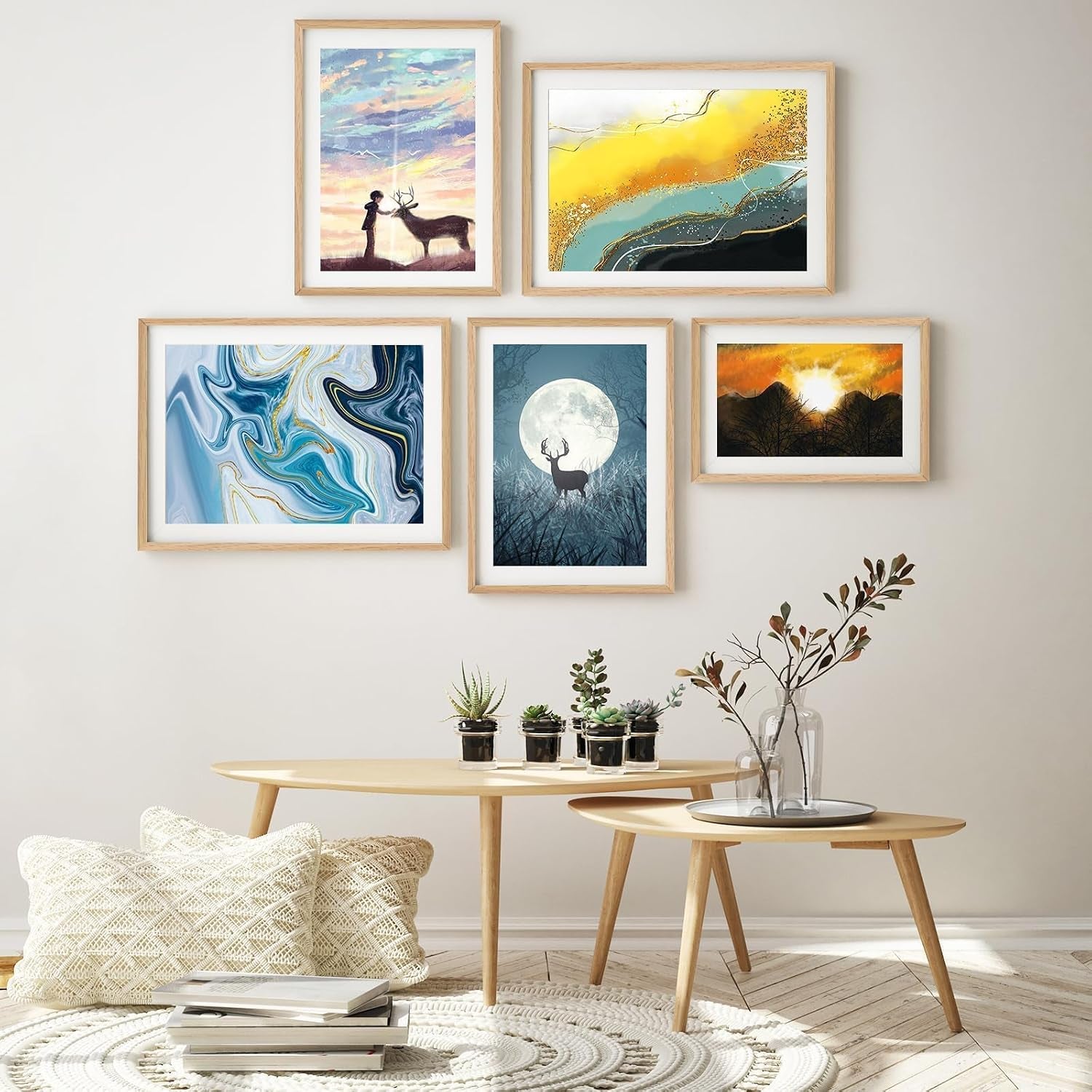8x10-solid-oak-wood-picture-frame-with-6x8-mat-natural-oak-1-pack