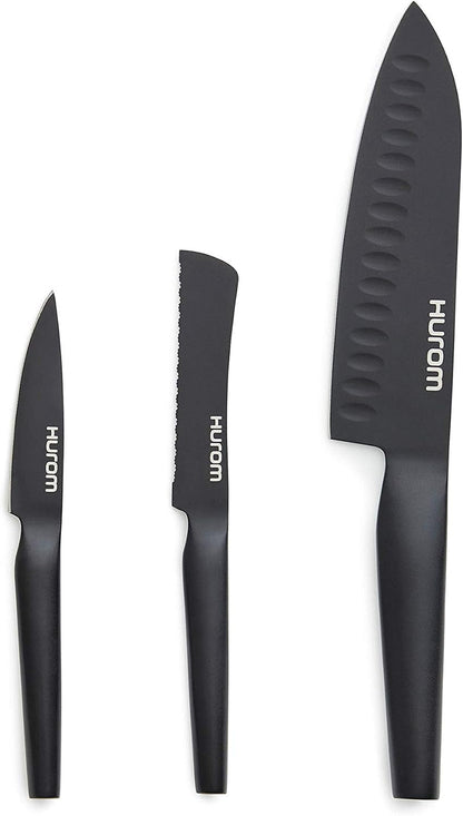 Hurom Fruit & Vegetable Knife Set, Matte Black5