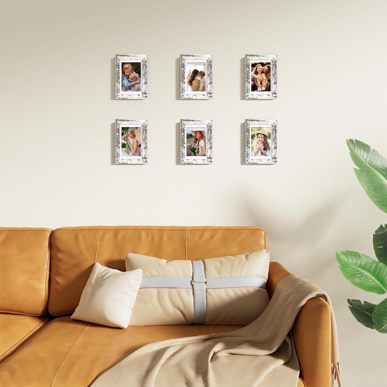 4x6-picture-frames-set-of-9-wall-tabletop-distressed-white