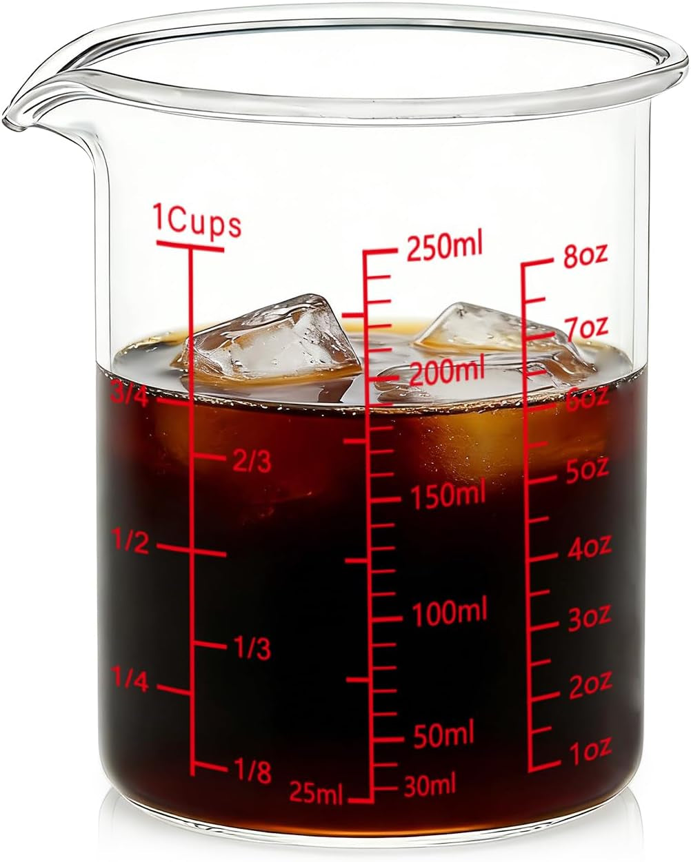 glass-measuring-cup-8oz-250ml-1-cup-high-borosilicate-heat-resistant-glass-measuring-cup-with-clear-markings-oz-cup-ml-liquid-measuring-cup-with-spout-250ml