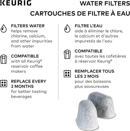 Water Filter Refill Cartridges, Replacement Water Filter Cartridges, Compatible with 2.0 K-Cup Pod Coffee Makers, 6 Count | Compatible with 2.0 K-Cup Pod Coffee Makers, 6 Count4