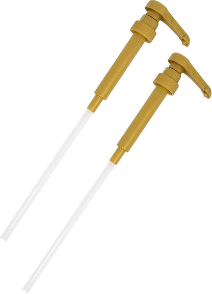 Syrup Pump Compatible with Torani, Davinci and Skinny (Set of 2) - Fits Bottles (25.4 Oz-750Ml) (Gold)5