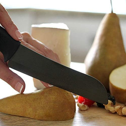 IV World Class Professional Series Black 7-Piece Ceramic Kitchen Knife Set - Sharpest Knives - Maintain Precision Cut: Never Dulls & Won'T Rust or Stain7