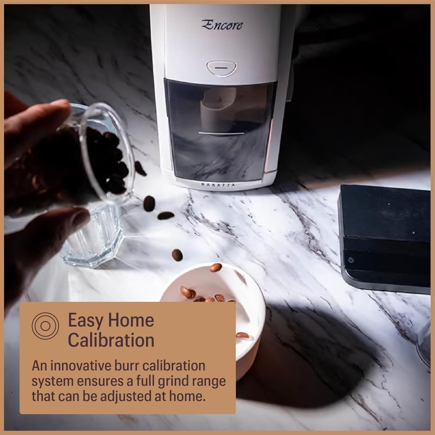 baratza-encore-coffee-grinder-zcg485blk-black-beginner-friendly-grinder-with-powerful-motor-and-40mm-conical-steel-burrs-for-consistent-brew-ready-performance