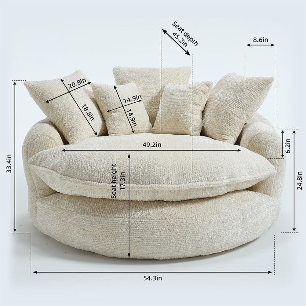oversized-round-lounge-chair-indoor-56-deep-seat-circle-sofa-with-double-armrests-pillows-fluffy-cloud-chenille-couch-no-assembly-reading-chair-for-living-room-bedroom-apartment-beige