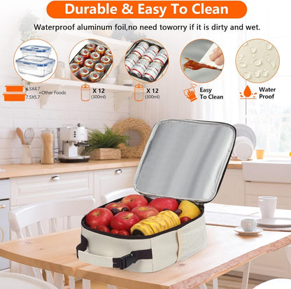 Lunch Bag for Women Insulated Lunch Bag for Men Adults Small Lunch Bag5