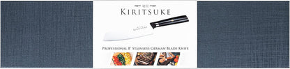 Professional Chef Knife 8 Inch Kitchen Knife - Premium Ergonomic Ultra Sharp High Carbon German Stainless Steel - Pakkawood Handle Chef'S Knives9