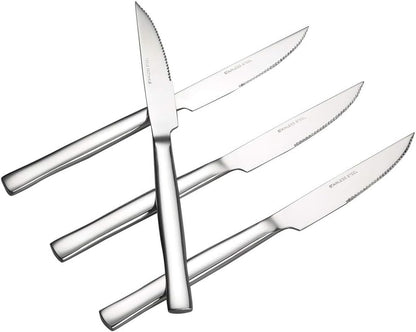 Idotry 6-Piece Stainless Steel Steak Knives, Kitchen Dinner Knives7