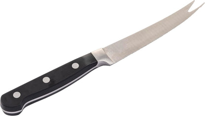 Oklahoma Joe’S Blacksmith 3‑Piece BBQ Knife Set – Full‑Tang Meat Knives with Riveted Handles & Storage Roll10