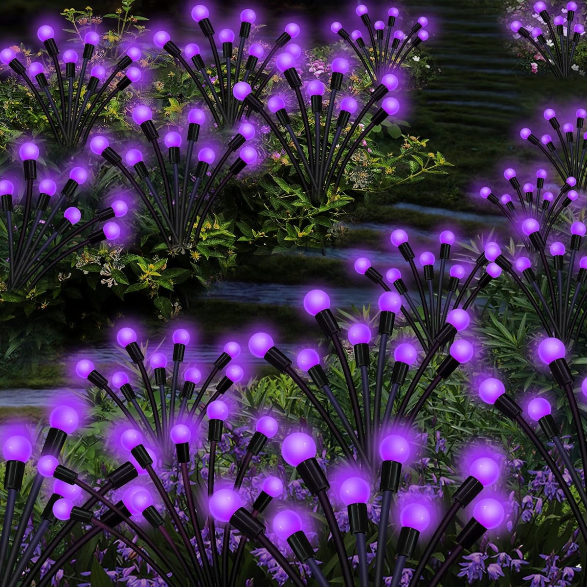 solar-garden-lights-outdoor-2-pack-16-led-solar-purple-firefly-lights-waterproof-starburst-wind-swaying-light-for-outside-yard-patio-planter-flower-bed-walkway-halloween-christmas-decoration