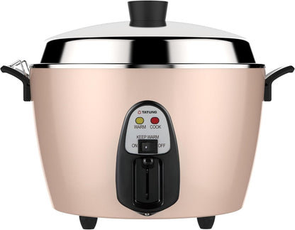 11-Cup Stainless Steel Multi-Functional Cooker - Vanilla Cream TAC-11TM(UL), 4L1