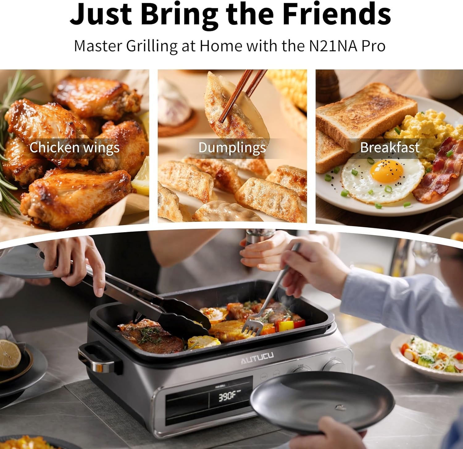 n21na-pro-slow-cooker-10-quart-8-in-1-programmable-pfoa-free-ceramic-coated-multi-cooker-with-grill-pan-steaming-plate-includes-silicone-spoon-tongs
