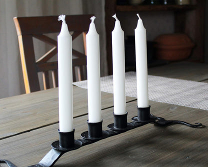 Emergency Candles, White Short Tapers, Unscented Emergency Candle for Home and Emergencies Kit (Pack of 24)7